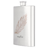 Roos Gold Faux Glitter Feather Speciaal Flacon (Links)