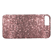 Roos Gold Faux Glitter Sparkle Shine Print Case-Mate iPhone Case (Achterkant (Horizontaal))