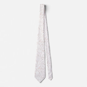 Roos Gold Floral Pattern Stropdas