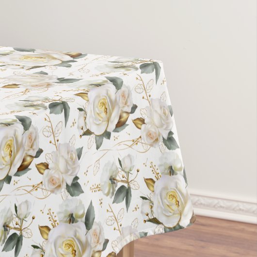 Roos Gold Floral Tafelkleed (Voorbeeld)