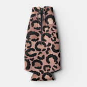 Roos Gold Foil Leopard Spots Flesjeskoeler (Achterkant)