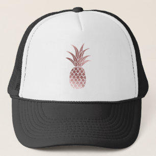 Roos Gold Foil Pineappel Trucker Hat Pet