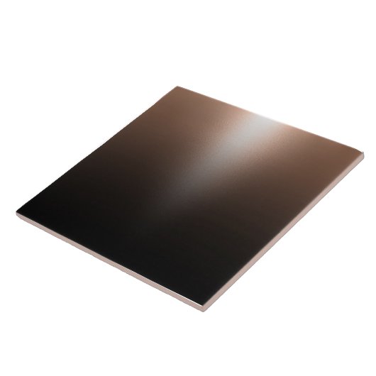 Roos Gold Foil Tegeltje (Zijkant)