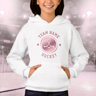 Roos Gold Girls Hockey Team Name & Number Cute