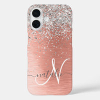 Roos Gold Girly Silver Glitter Sparkly