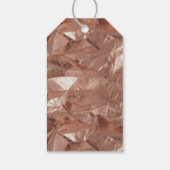 Roos Gold Glam Cadeaulabel (Achterkant)