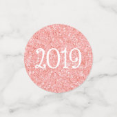 Roos Gold Glitter Afstuderen/speciale voorvallen Confetti (Kleine voorkant)