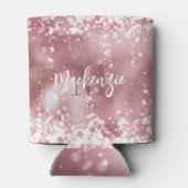 Roos Gold Glitter Blikjeskoeler (Achterkant)