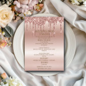 Roos Gold Glitter Diamonds Shine Menu