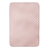 Roos Gold Glitter Mermaid Scales Badmat (Voorkant Verticaal)