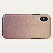 Roos Gold Glitter Sand Visual Texture Ombre Light Case-Mate iPhone Case (Achterkant (horizontaal))