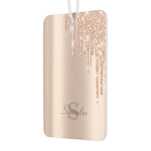 Roos Gold Glitter-schijven Luchtverfrisser (Links)