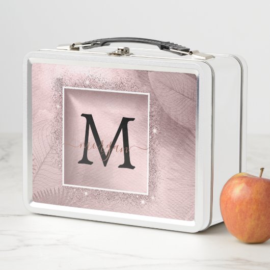 Roos Gold Glitter Script Monogram (In situ)