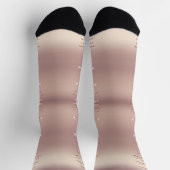 Roos Gold Glitter Sparkly Sokken (Top)