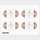  Roos Gold Glitter White Product Labels Logo (Vel)