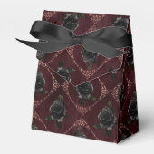 Roos Gold Gothic Halloween Bedankdoosjes (Voorkant Zijde)