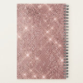 Roos Gold Hair Appointment Book Planner (Achterkant)