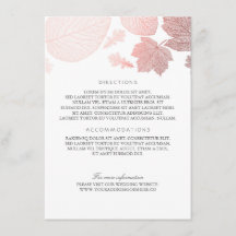 Roos Gold Leaves White Wedding Details