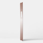 Roos Gold Leopard Handgeschreven naam Metal Case-Mate iPhone Case (Achterkant / Rechts)