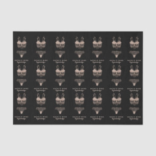 Roos Gold Lingerie Boutique Logo Tissuepapier