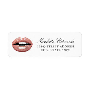 Roos Gold Makeup Beauty Lips Adres Etiket