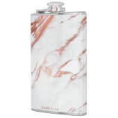 Roos Gold Marble Heupfles (Links)