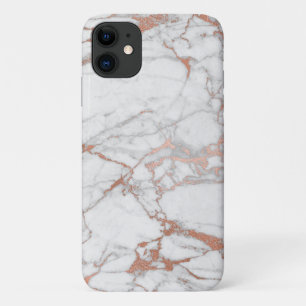 Roos Gold Marble Iphone-draagtas iPhone 11 Hoesje
