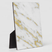 Roos Gold Marble Mode Fotoplaat (Zijkant)