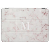 Roos Gold Marble Monogram iPad Air Cover (Horizontaal)