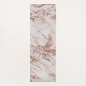Roos Gold Marble Monogram Yogamat (Achterkant)