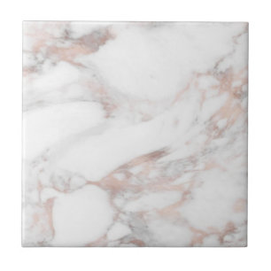 Roos Gold Marble Sjabloon Professional Elegant Tegeltje