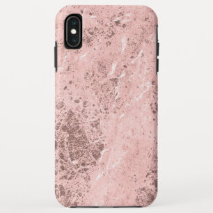 Roos Gold Marble Stone iPhone XS Max Hoesje