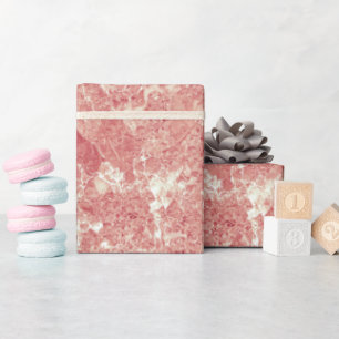 Roos Gold Marble Texture Cadeaupapier