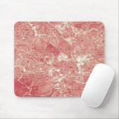 Roos Gold Marble Texture Muismat (Met muis)