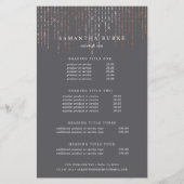 Roos Gold Marktprijs en services Flyer (Voorkant)