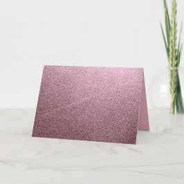 Roos Gold Metallic Kaart