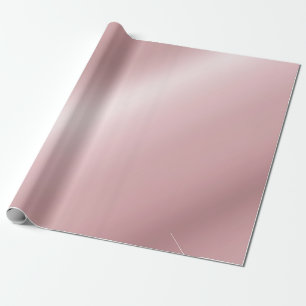 Roos Gold Metallic look Elegant Sjabloon Gift Cadeaupapier