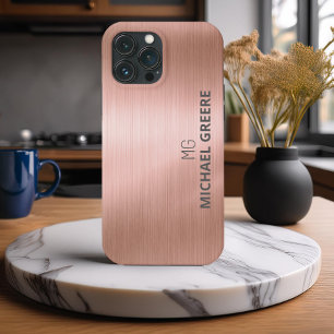 Roos Gold Metallic Professional iPhone 13 Pro Max Hoesje