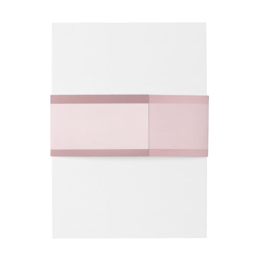 Roos Gold Modern Elegant Script Typografie Uitnodigingen Wikkel (Achterkant Voorbeeld)