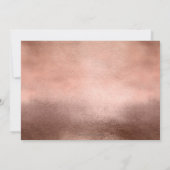 Roos Gold Modern stijlvolle handgeschreven kalligr Save The Date (Achterkant)