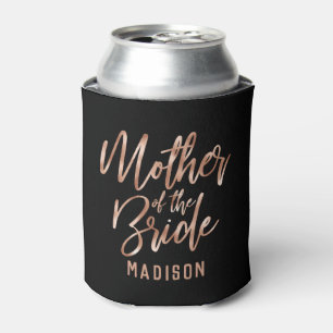 Roos Gold Modern Wedding Moeder van de Bride Blikjeskoeler