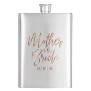 Roos Gold Modern Wedding Moeder van de Bride Flacon