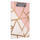 Roos Gold Mosaic Klembord (Rechts)