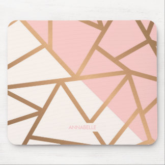 Roos Gold Mosaic Muismat