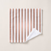 Roos Gold Pattern en Crown Bath Towel Set Bad Handdoek (Wasdoekje)