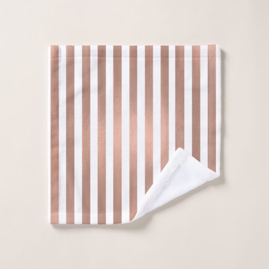 Roos Gold Pattern en Crown Bath Towel Set Bad Handdoek (Wasdoekje)