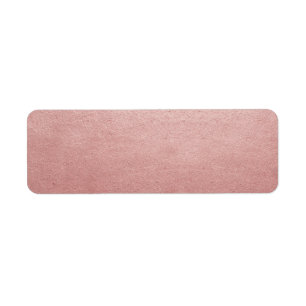 Roos Gold Pink Blank DIY Faux Folie Adres Mailing Etiket