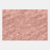 Roos Gold Pink Glam Inpakpapier Vel (Voorkant)