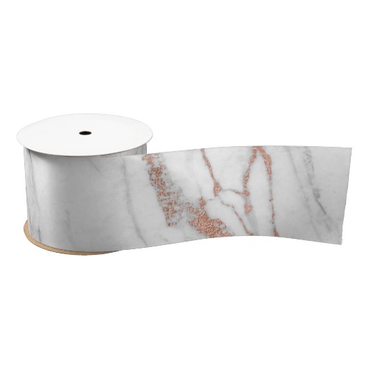 Roos Gold Pink Marble Carrara White - wit Lint (Spoel)