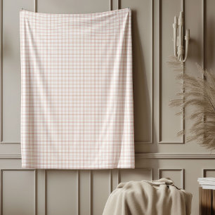 Roos Gold Plaid Deken voor Glamoureuze Interieurs
